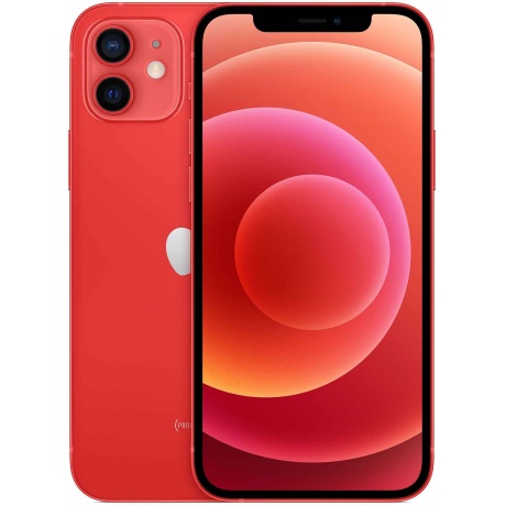 Смартфон Apple A2403 iPhone 12 64Gb красный (MGJ73ZD/A) - фото 1