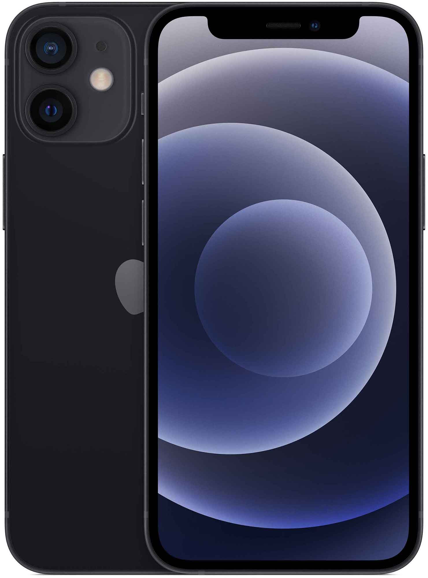 Смартфон Apple A2403 iPhone 12 64Gb черный (MGJ53HN/A) телефон apple iphone 12 64gb черный mgj53hn a