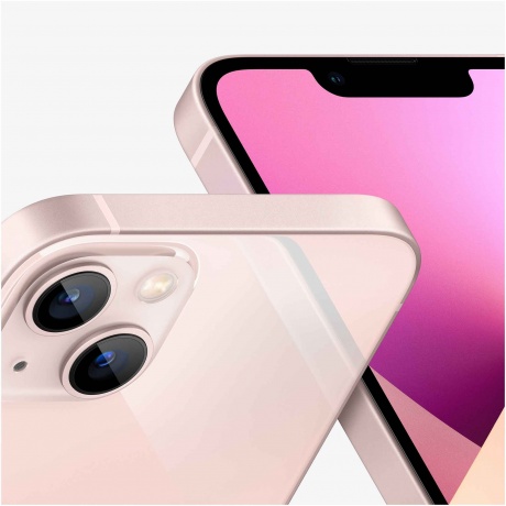 Смартфон Apple A2482 iPhone 13 128Gb розовый (MLMN3LL/A) - фото 5