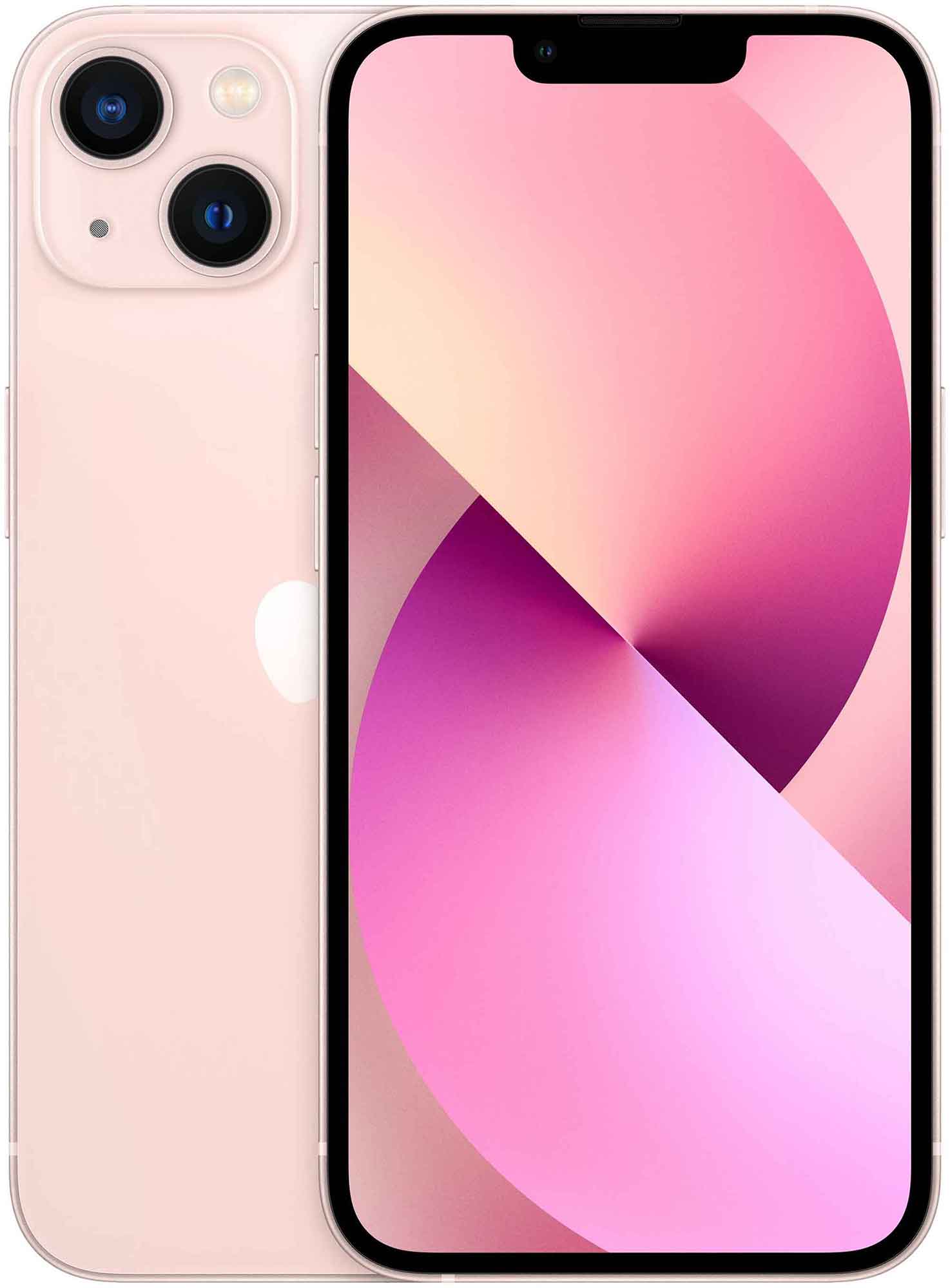 Смартфон Apple iPhone 13 128Gb (MLMN3LL/A) Pink смартфон apple iphone 13 128gb mlpf3lz a