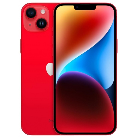 Смартфон Apple iPhone 14 Plus 256Gb Dual Sim (nano SIM) Red - фото 1