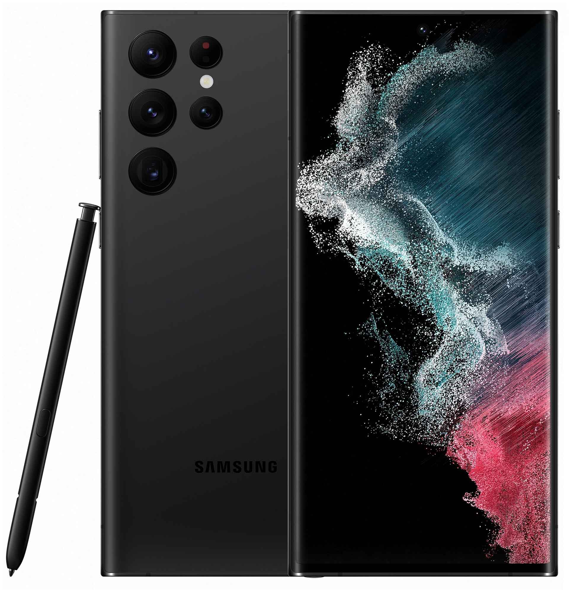 Смартфон Samsung Galaxy S22 Ultra 8/128Gb (SM-S908BZKDSKZ) Black