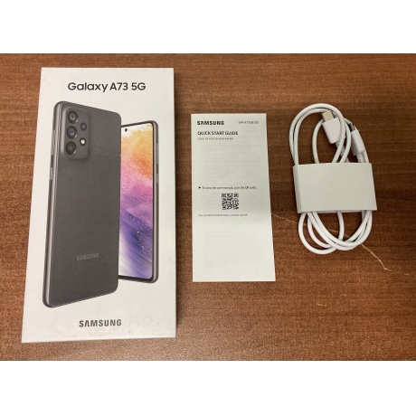 Смартфон Samsung Galaxy A73 A736 8/128Gb 5G EU Gray состояние отличное - фото 8