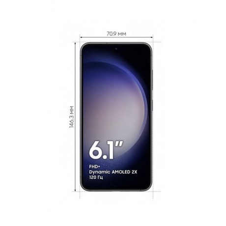 Смартфон Samsung Galaxy S23 8/256Gb (SM-S911BZKCMEA) Black - фото 8