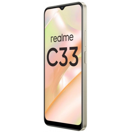 Смартфон Realme C33 3/32Gb Gold - фото 5