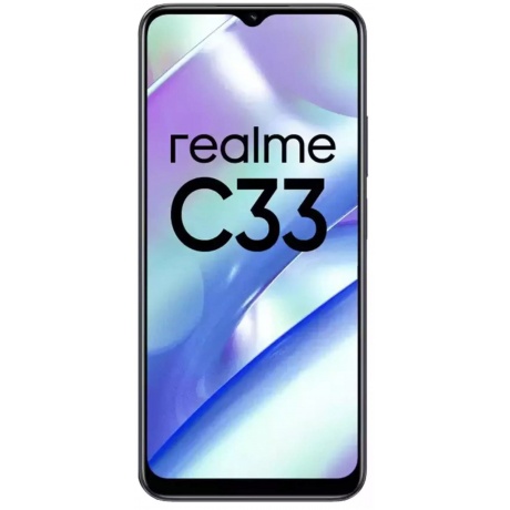 Смартфон Realme C33 3/32Gb Black - фото 2