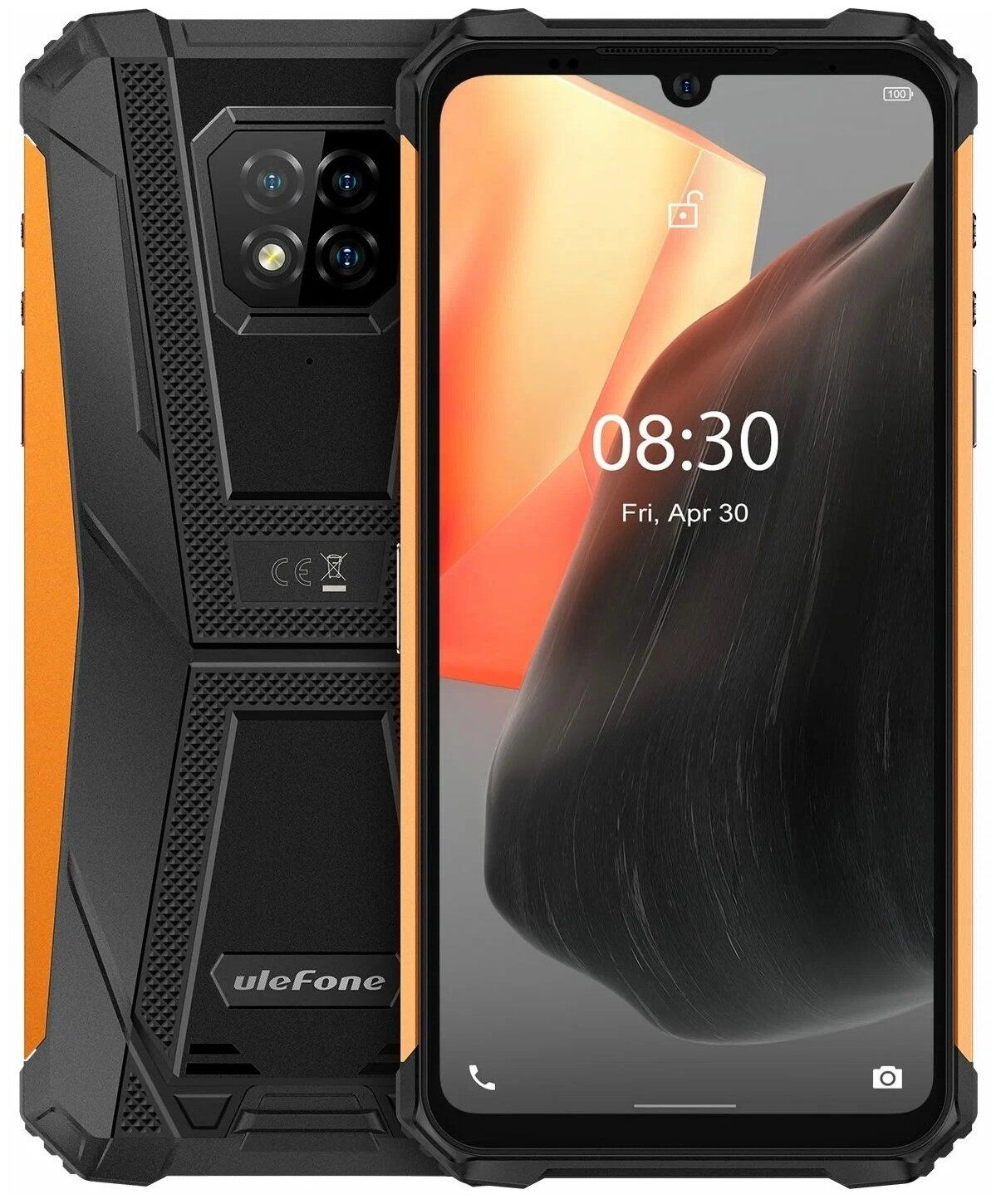 Смартфон Ulefone Armor 8 Pro 8/128Gb Orange смартфон ulefone armor x10 pro 4 64gb gray