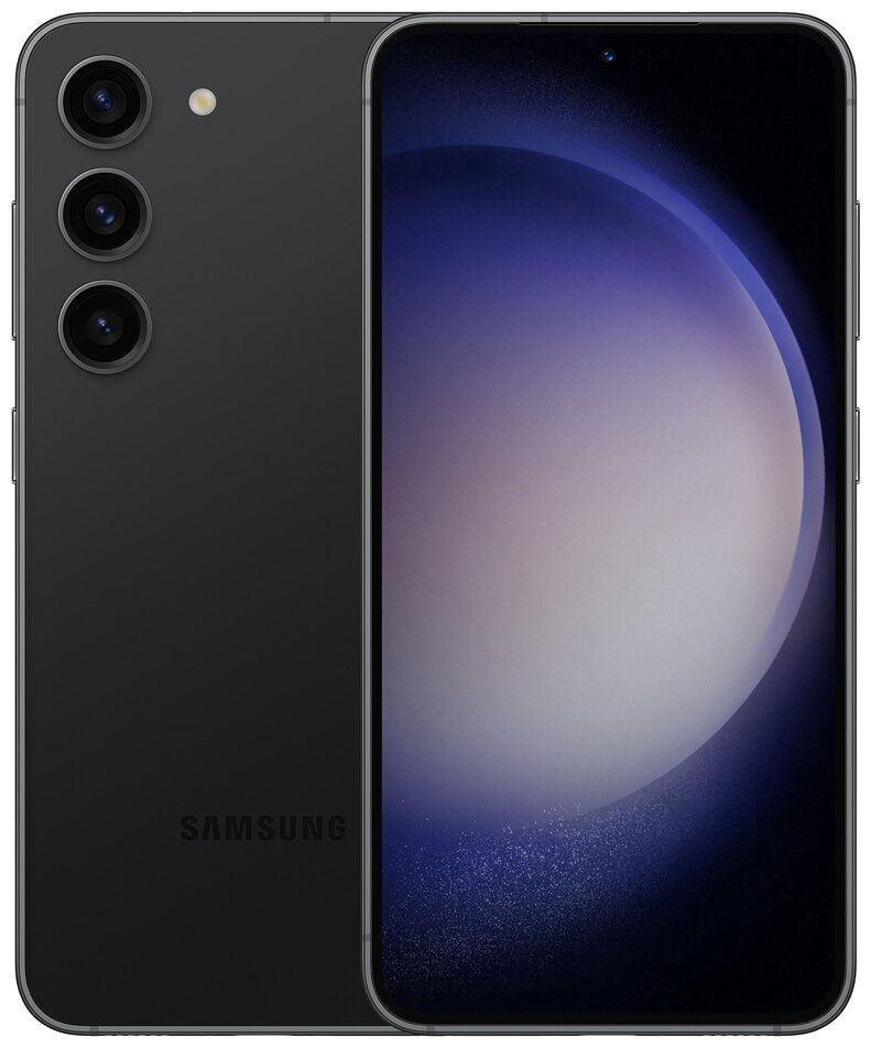 Смартфон Samsung Galaxy S23 8/256Gb (SM-S911BZKGCAU) Black смартфон samsung galaxy s23 256gb phantom black sm s916 ds