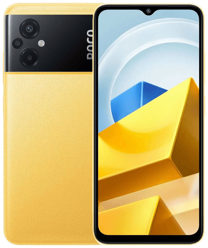 

Смартфон Xiaomi Poco M5 6/128Gb Yellow, Желтый