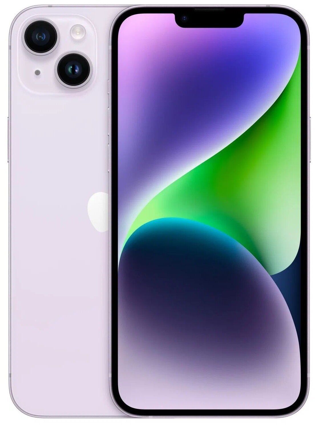 Смартфон Apple iPhone 14 128Gb (MPV03HN/A) Purple смартфон apple iphone 14 pro 128gb mq0g3aa a purple nano esim