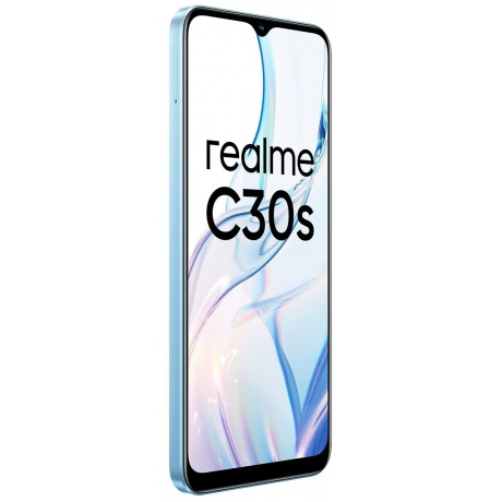 Смартфон Realme C30s 4/64Gb Blue - фото 5