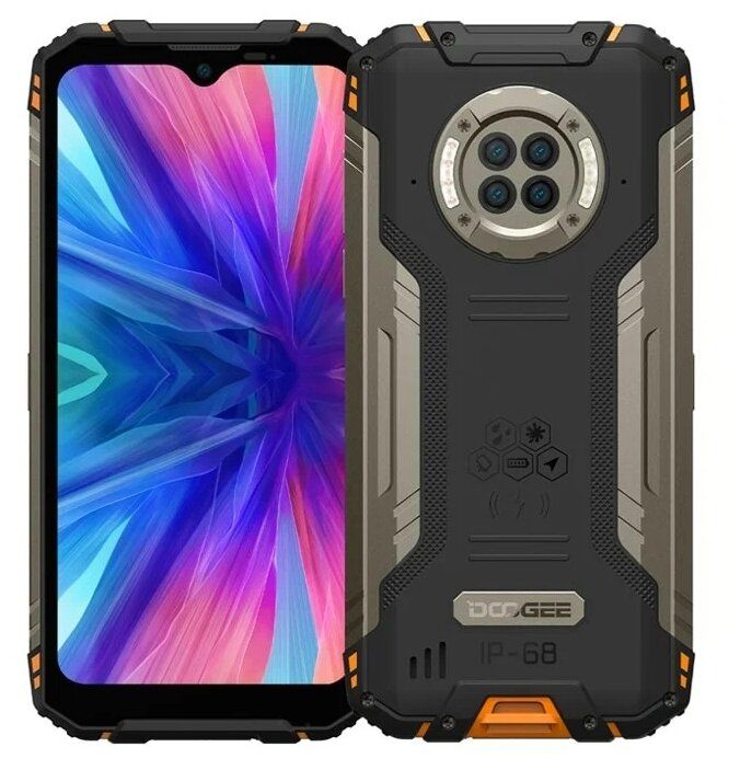 

Смартфон Doogee S96 GT 8/256Gb Volcano Orange, Оранжевый