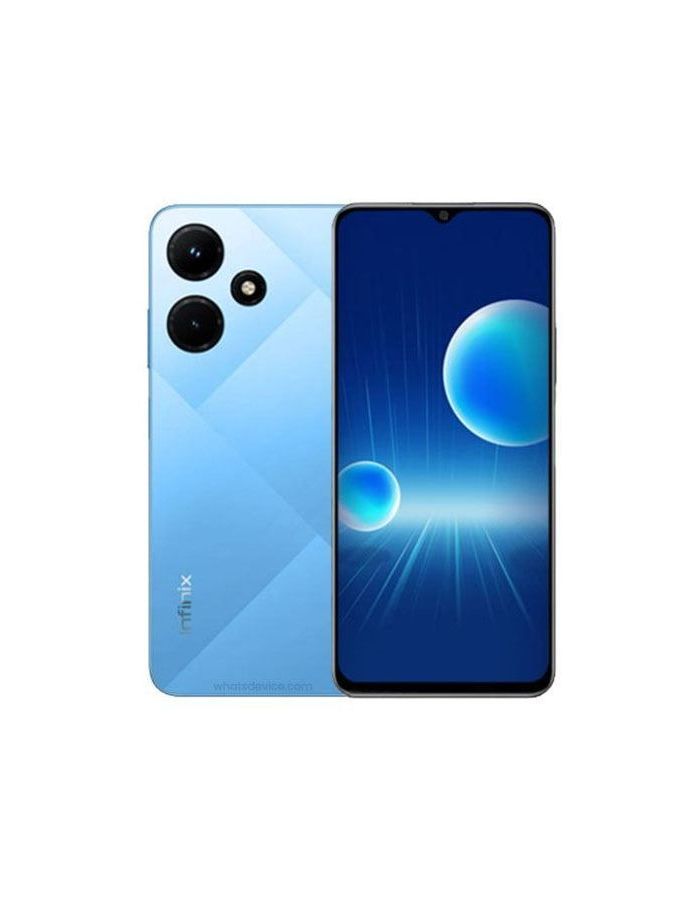 Смартфон Infinix Hot 30i 8/128Gb Blue смартфон infinix hot 30i 8 128gb голубой