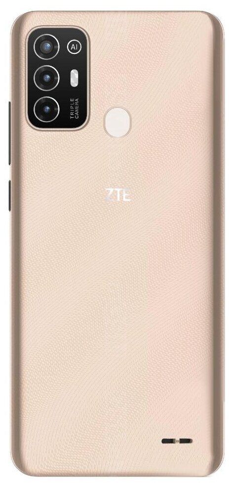 Смартфон ZTE Blade A52 4/64Gb Gold - фото 2