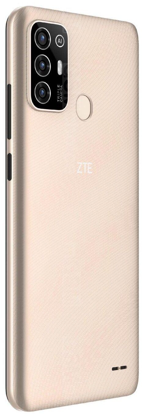 Смартфон ZTE Blade A52 4/64Gb Gold - фото 3