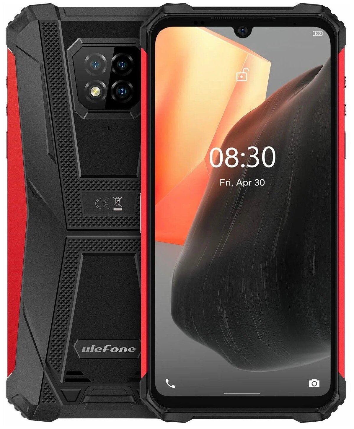 Смартфон Ulefone Armor 8 Pro 8/128Gb Red смартфон ulefone armor 22 8 128gb black