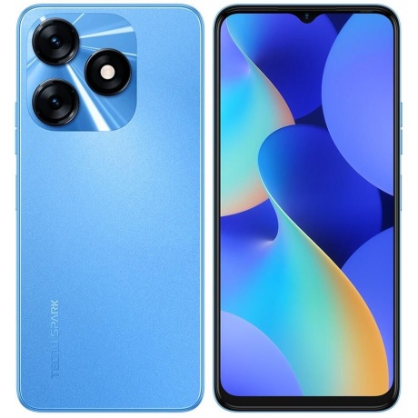 Смартфон Tecno Spark 10 8/128Gb Meta Blue - фото 1