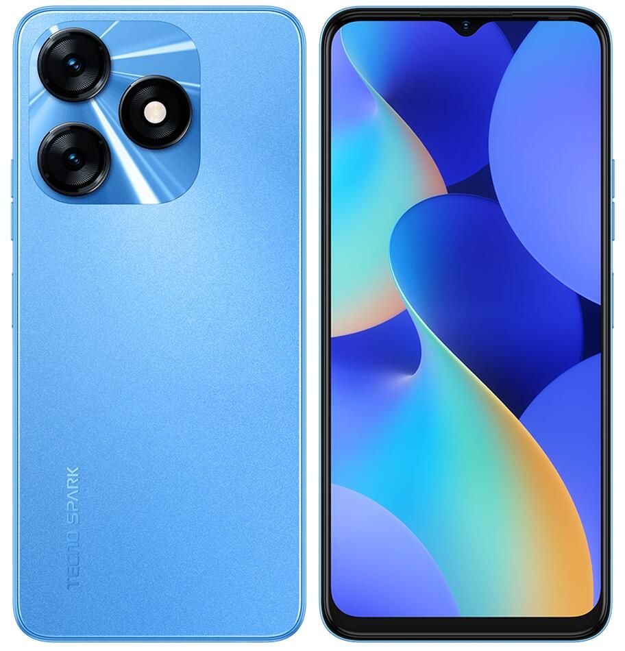 Смартфон Tecno Spark 10 8/128Gb Meta Blue – купить в Санкт-Петербурге |  интернет-магазин KotoFoto.ru