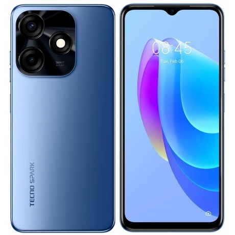 Смартфон Tecno Spark 10c 4/64Gb Meta Blue - фото 1