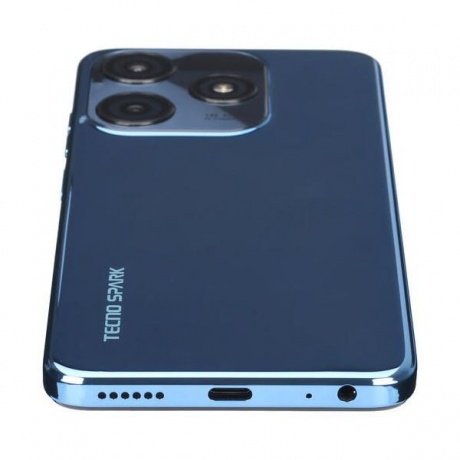 Смартфон Tecno Spark 10c 4/64Gb Meta Blue - фото 7