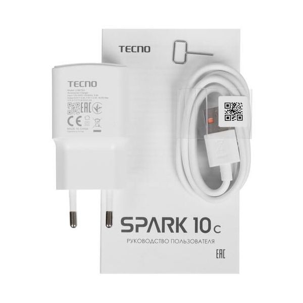 Смартфон Tecno Spark 10c 4/64Gb Meta Blue - фото 10