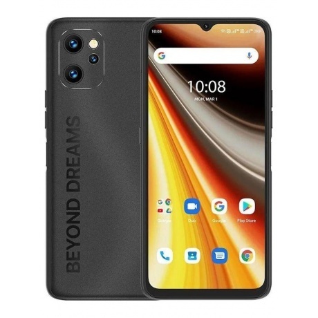

Смартфон Umidigi Power 7 Max 6/128Gb Gray, Серый