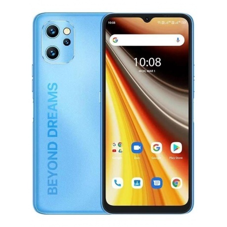 Смартфон Umidigi Power 7 Max 6/128Gb Blue - фото 1