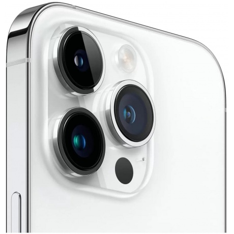 Смартфон Apple iPhone 14 Pro Max 128Gb (MQ9Q3VN/A) Silver - фото 5