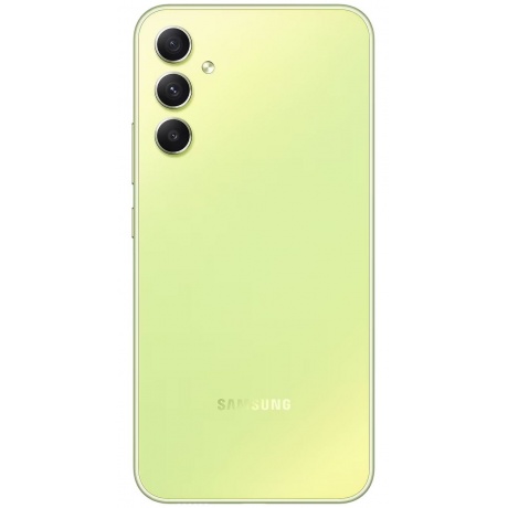 Смартфон Samsung Galaxy A34 6/128Gb (SM-A346ELGACAU) Green - фото 5