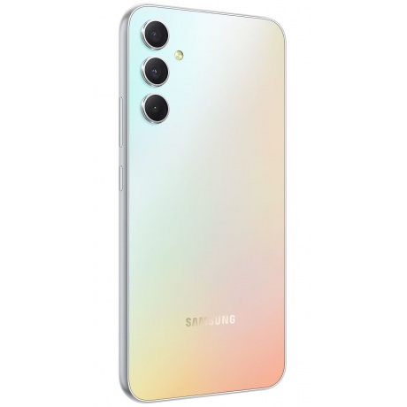 Смартфон Samsung Galaxy A34 6/128Gb (SM-A346EZSACAU) Silver - фото 6
