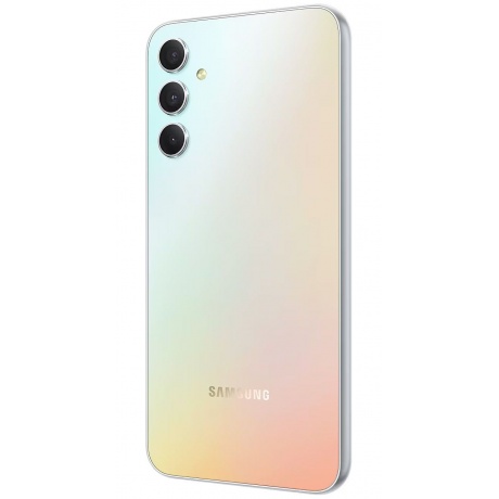 Смартфон Samsung Galaxy A34 6/128Gb (SM-A346EZSACAU) Silver - фото 7