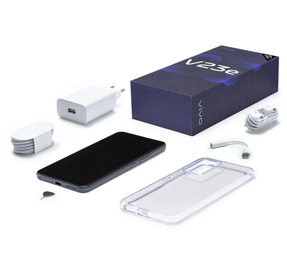 Смартфон Vivo V2116 V23e 8/128Gb Moonlight Shadow - фото 10