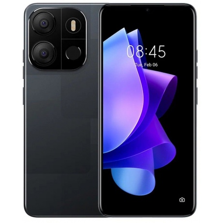 Смартфон Tecno POP 7 2/64Gb Black - фото 1