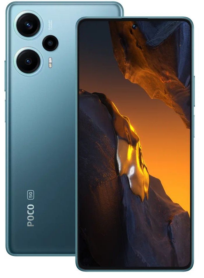 

Смартфон Poco F5 RU 12/256Gb Blue, Синий