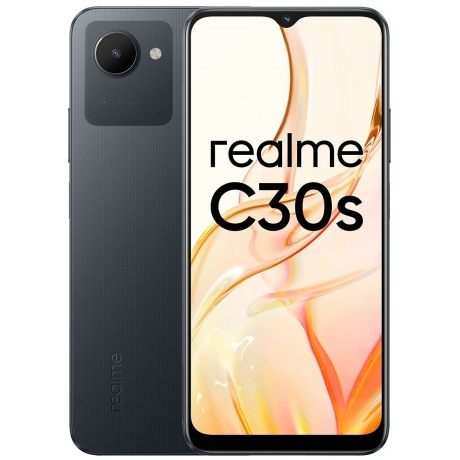Смартфон Realme C30s 3/64Gb Black - фото 1