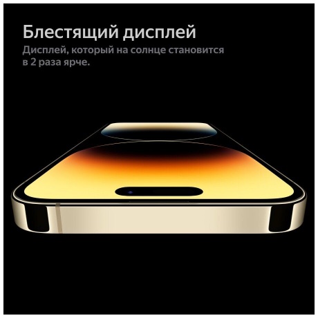 Смартфон Apple iPhone 14 Pro Max 512Gb (MQ9H3J/A) Gold - фото 12