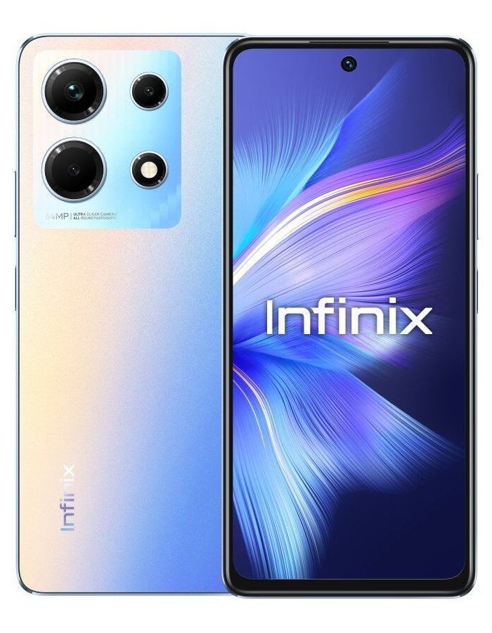 Смартфон Infinix Note 30 8/256Gb Interstellar Blue смартфон infinix zero 30 8 256gb white