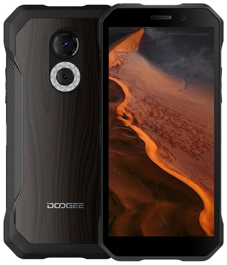 Смартфон Doogee S61 Pro 8/128Gb Wood Grain телефон doogee s89 pro черный