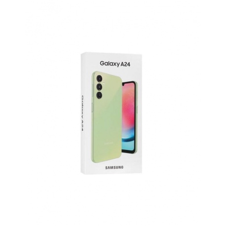 Смартфон Samsung Galaxy A24 4/128Gb Light Green (SM-A245FLGUMEA) - фото 15