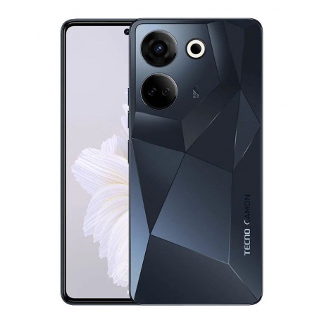 Смартфон Tecno Camon 20 Pro 8/256Gb Predawn Black - фото 1