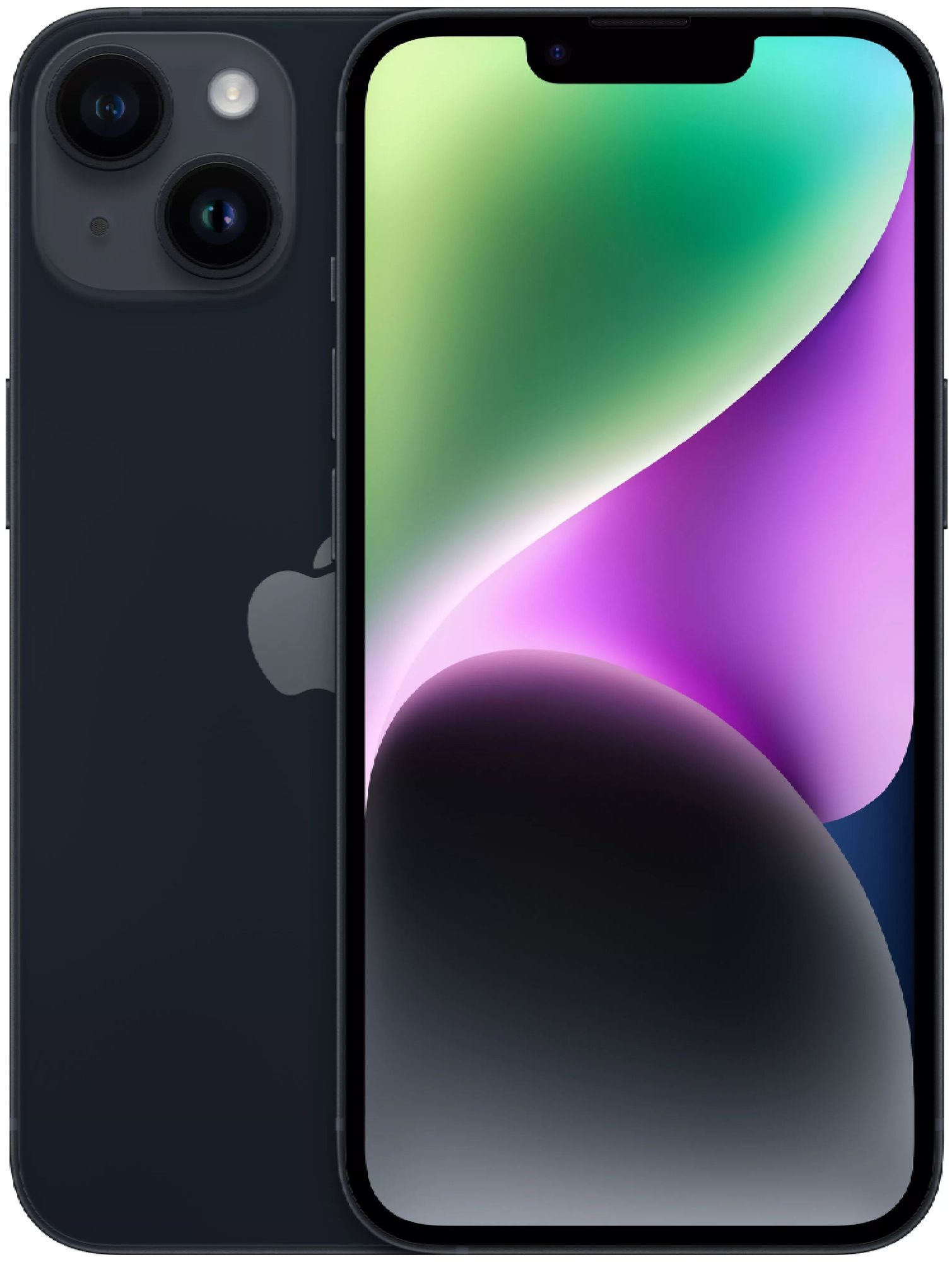 Смартфон Apple iPhone 14 128Gb (MPU93CH/A) Midnight смартфон apple iphone 14 128gb mpuw3ch a purple