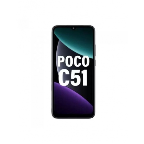 Смартфон Poco C51 2/64Gb Black - фото 2