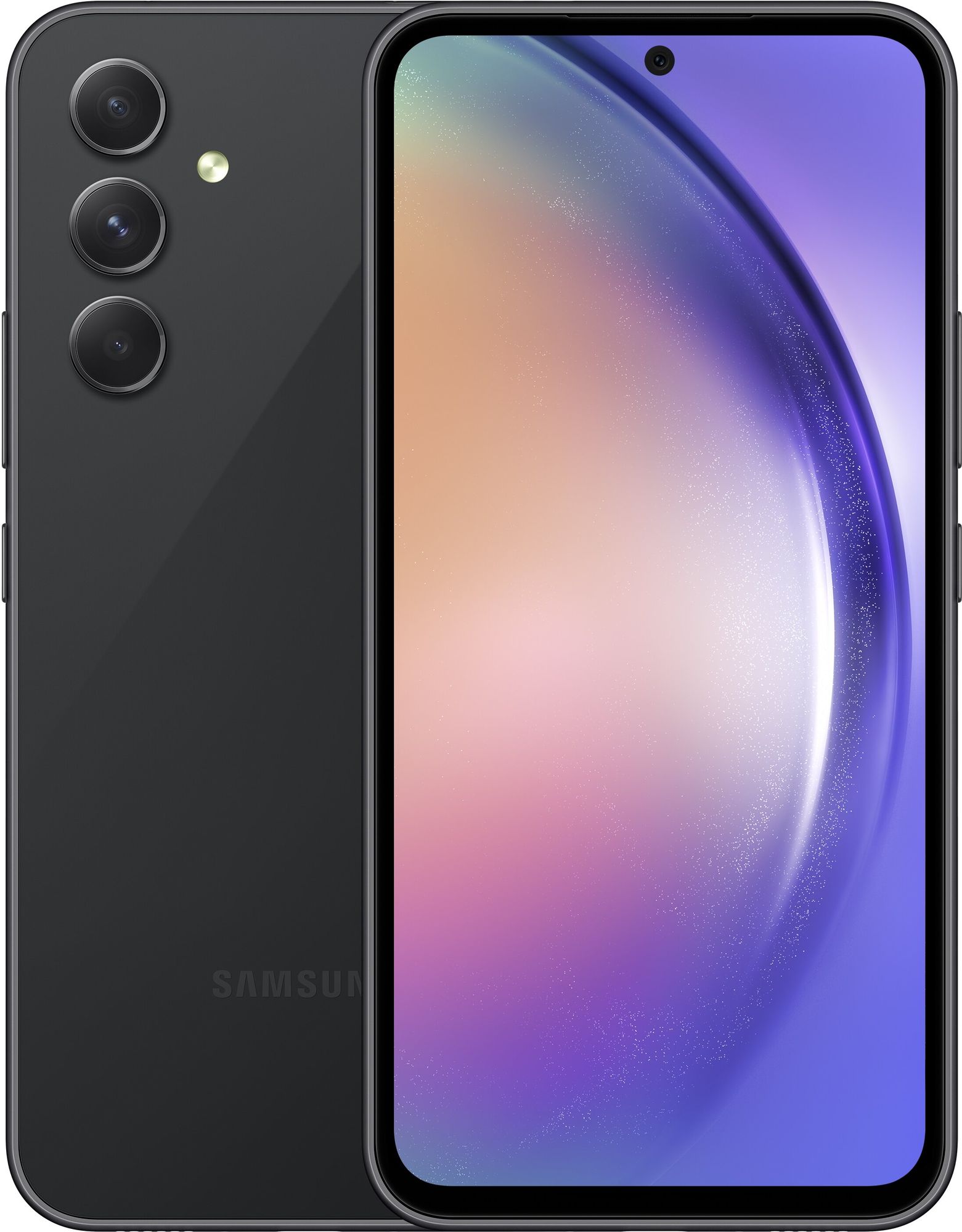 Смартфон Samsung Galaxy A54 5G 6/128Gb (SM-A546EZKACAU) Graphite, цвет серый - фото 1