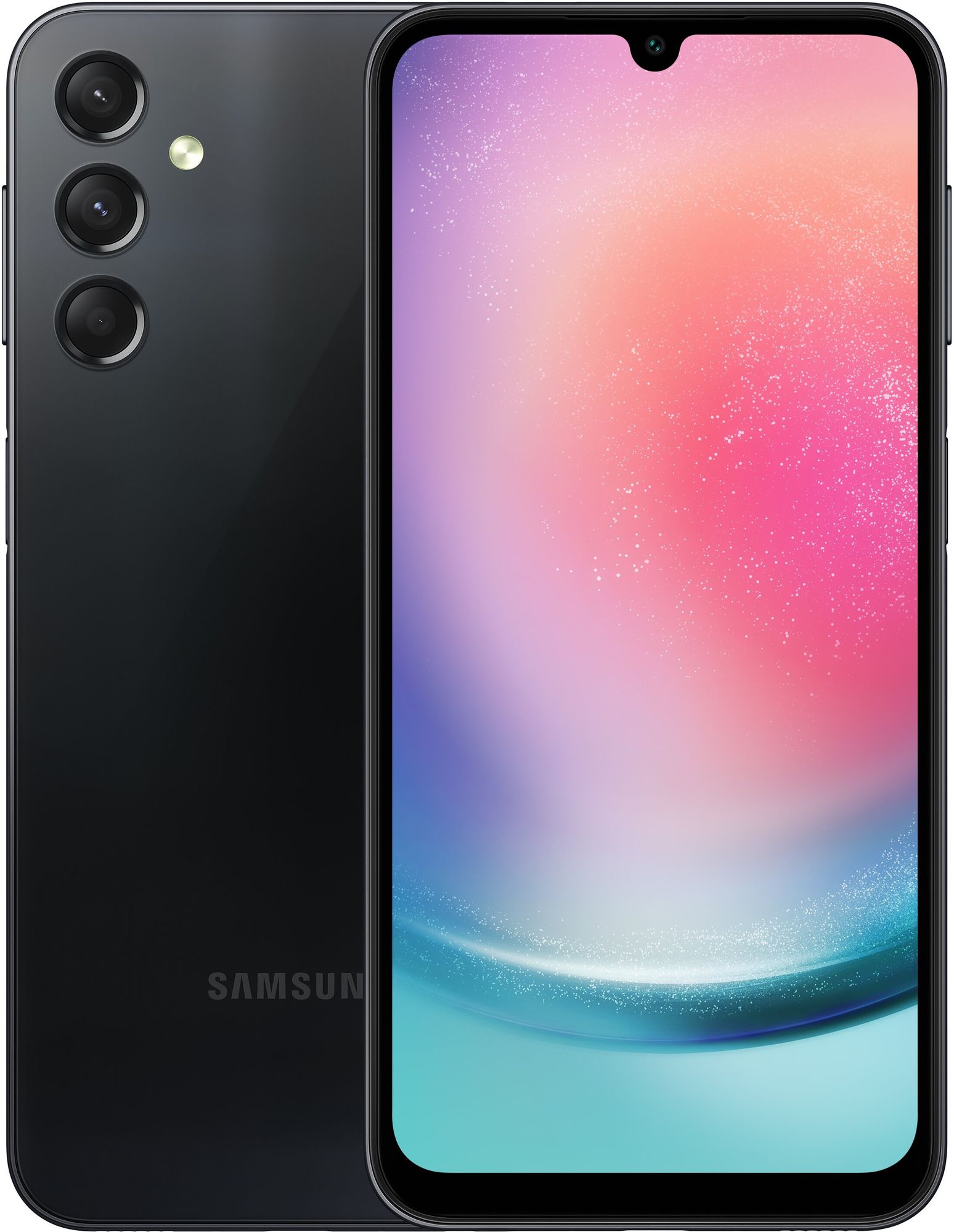 Смартфон Samsung Galaxy A24 8/128Gb SM-A245FZKWMEA Phantom Black – купить в  Санкт-Петербурге | интернет-магазин KotoFoto.ru