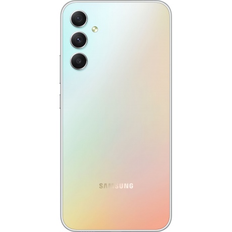 Смартфон Samsung SM-A346E Galaxy A34 5G 8/256Gb серебристый SM-A346EZSESKZ - фото 3