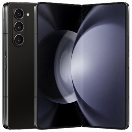 Смартфон Samsung SM-F946B Galaxy Z Fold 5 5G 12/512Gb черный фантом SM-F946BZKCCAU - фото 1