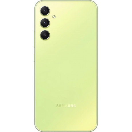 Смартфон Samsung Galaxy A34 5G 6/128GB Awesome Lime SM-A346ELGAMEA - фото 3