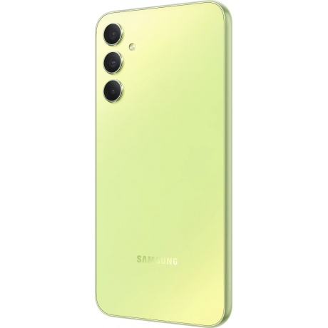 Смартфон Samsung Galaxy A34 5G 6/128GB Awesome Lime SM-A346ELGAMEA - фото 5
