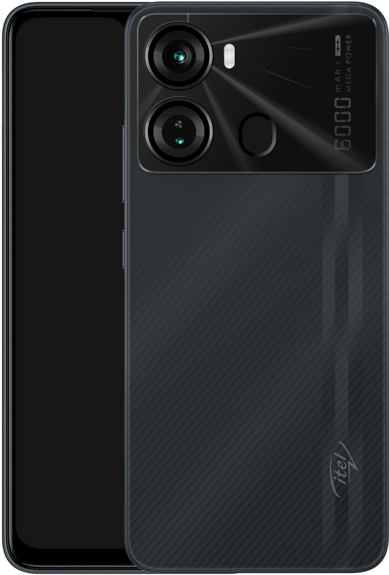 Смартфон Itel P40 4/128Gb Black