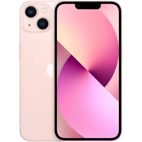 Смартфон Apple A2634 iPhone 13 4/128Gb Pink MLDW3CH/A - фото 1